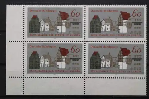 Deutschland, MiNr. 1084, 4er Block, Ecke li. unten, postfrisch - 642693