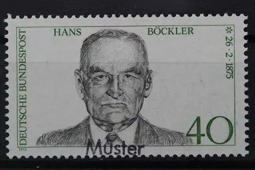 Deutschland (BRD), MiNr. 832, Muster, postfrisch - 642581