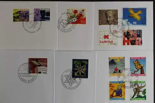 Schweiz, Partie aus 2001, FDC - 614179