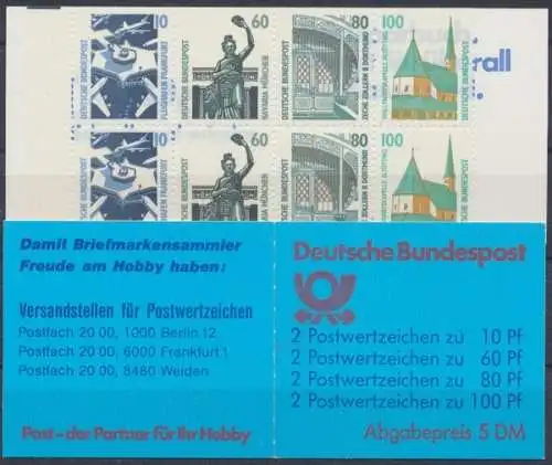 Deutschland (BRD), MiNr. MH 26 a, postfrisch - 609566