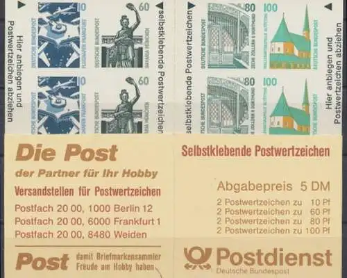 Deutschland (BRD), Michel Nr. MH 27, postfrisch - 609568