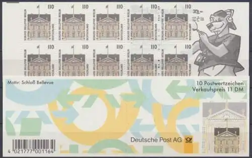 Deutschland (BRD), Michel Nr. MH 35 I, postfrisch - 609578