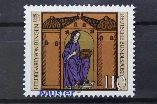 Deutschland (BRD), MiNr. 1018, Muster, postfrisch - 643046