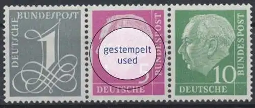 Deutschland (BRD), Michel Nr. W 18 X, gestempelt (370812) - 370812