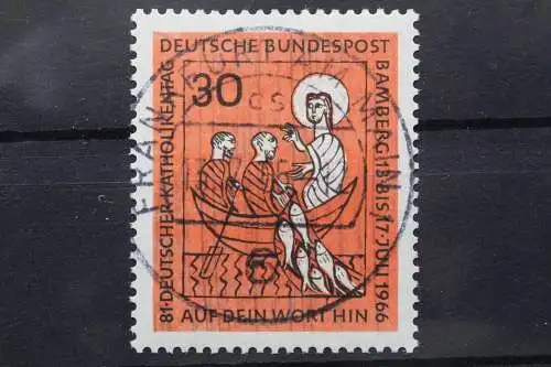 Deutschland (BRD), MiNr. 515, zentrisch VS F/M, gestempelt - 642961