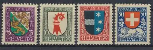 Schweiz, MiNr. 218-221, postfrisch - 67902