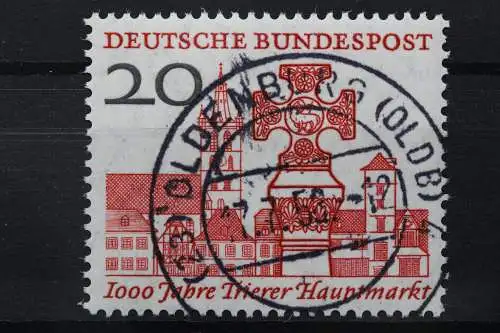 Deutschland (BRD), MiNr. 290, zentrisch Oldenburg, gestempelt - 642966