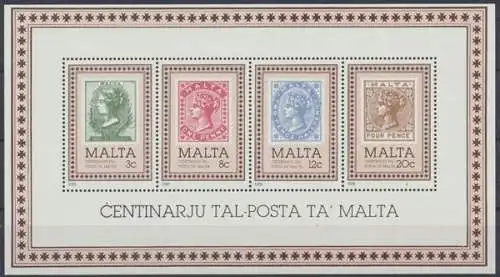 Malta, MiNr. Block 8, postfrisch - 693382