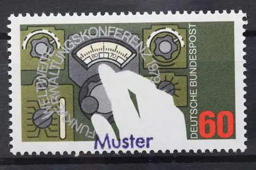 Deutschland (BRD), MiNr. 1015, Muster, postfrisch - 643026