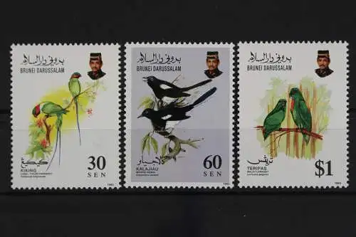 Brunei, Vögel, MiNr. 462-464, postfrisch - 615156