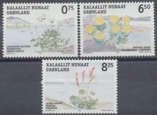 Grönland, MiNr. 454-456, postfrisch - 67725