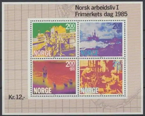 Norwegen, MiNr. Block 5, postfrisch - 693383