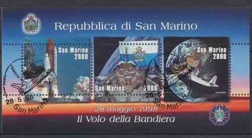 San Marino, MiNr. Block 24, ESST - 67534