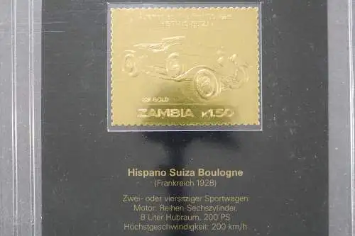 Sambia, MiNr. 380, Hispano Suiza Boulogne, postfrisch - 643753