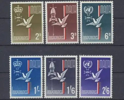 Malta, MiNr. 292-297, postfrisch - 690440