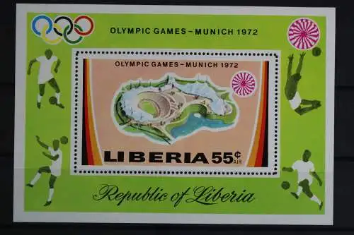 Liberia, Olympiade, MiNr. Block 60, postfrisch - 617399