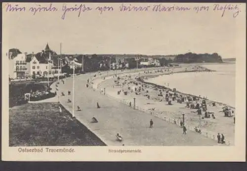 Travemünde, Ostseebad, Strandpromenade - 403345