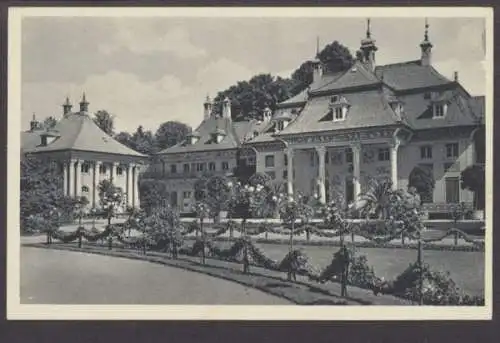 Pillnitz, Lustschloss, Rosenhof am Bergpalais - 403328