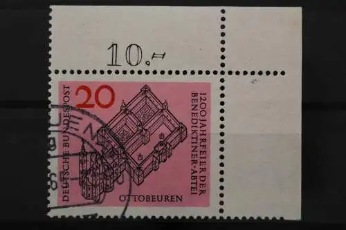 Deutschland (BRD), MiNr. 428, Ecke rechts oben, gestempelt - 645075