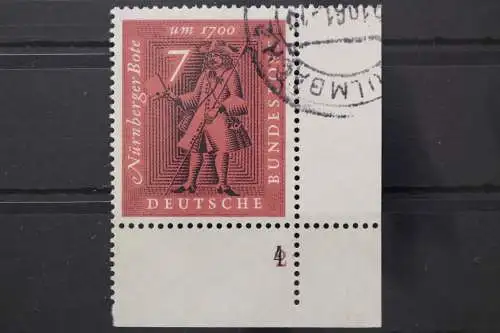 Deutschland (BRD), MiNr. 365, Ecke rechts unten, FN 4/2, gestempelt - 645156