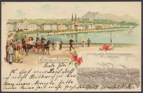 Luzern, Hoffmann's Stärkefabriken Salzuflen - 403808