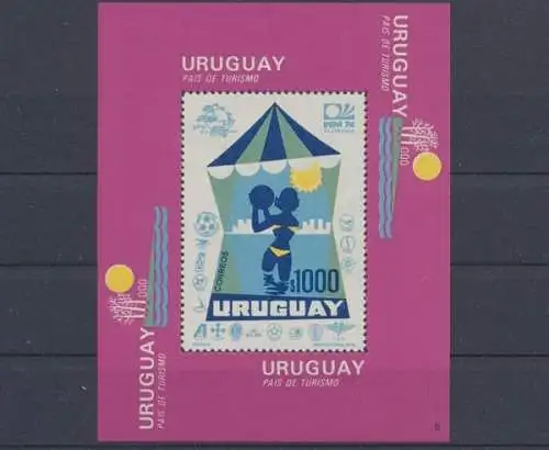 Uruguay, Michel Nr. Block 20, postfrisch - 67878