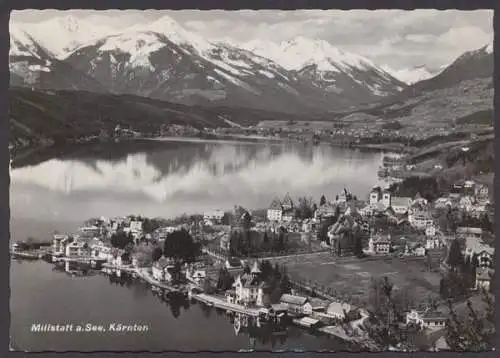 Millstatt am See, in Kärnten, Blick von einer Anhöhe - 403785