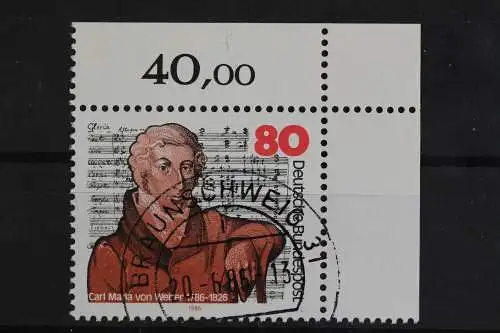 Deutschland (BRD), MiNr. 1284, Ecke rechts oben, EST - 619202