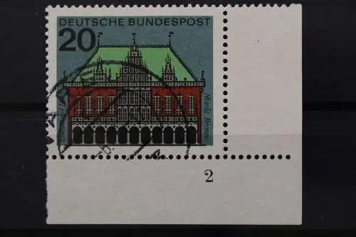 Deutschland (BRD), MiNr. 425, Ecke rechts unten, FN 2, gestempelt - 645486