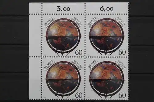 Deutschland, MiNr. 1627, 4er Block, Ecke links oben, postfrisch - 645620