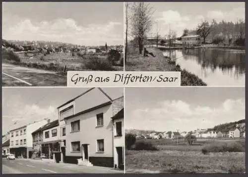 Differten/Saar, 4 Bilderkarte - 404128