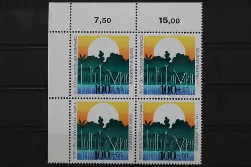 Deutschland, MiNr. 1615, 4er Block, Ecke links oben, postfrisch - 645632