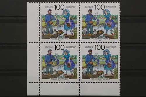 Deutschland, MiNr. 1570, 4er Block, Ecke links unten, postfrisch - 645665