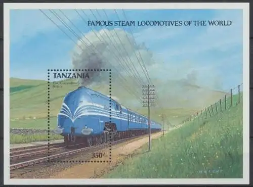 Tansania, Eisenbahn, MiNr. Block 95, postfrisch - 693729