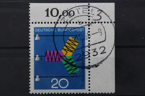 Deutschland (BRD), MiNr. 521, Ecke rechts oben, gestempelt - 645877