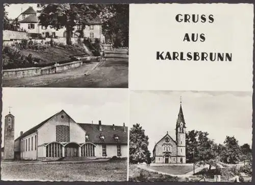 Karlsbrunn, 3 Bilderkarte - 404130