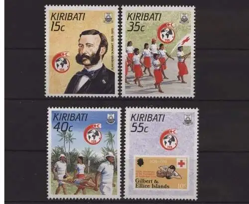 Kiribati, MiNr. 502-505, postfrisch - 694389