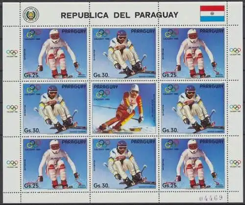 Paraguay, MiNr. 4114-4115 KB, postfrisch - 71100