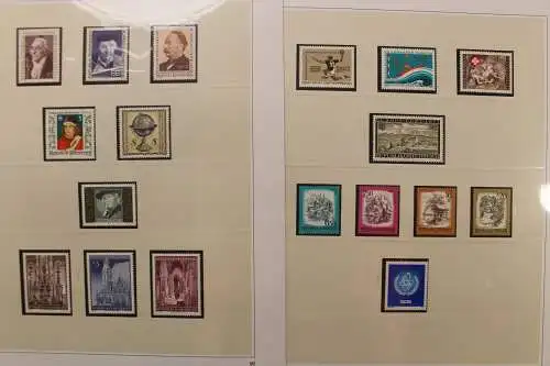 Österreich 1966-1978, postfrische Sammlung auf SAFE dual Blättern - 704313