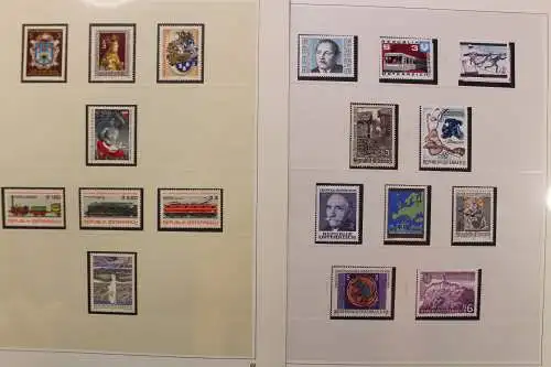 Österreich 1966-1978, postfrische Sammlung auf SAFE dual Blättern - 704313