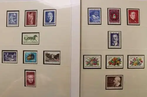 Österreich 1966-1978, postfrische Sammlung auf SAFE dual Blättern - 704313