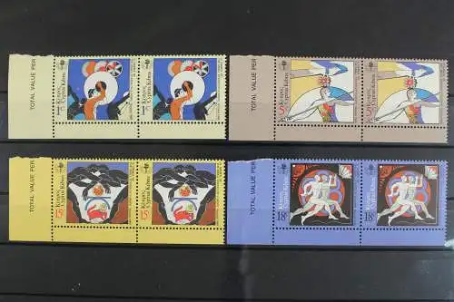 Zypern, MiNr. 711-714, Paare, Ecken links unten, postfrisch - 621254