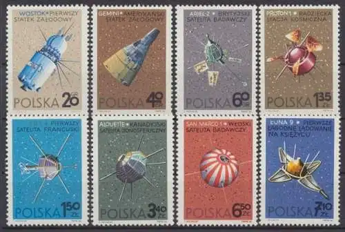 Polen, MiNr. 1730-1737, postfrisch - 73199