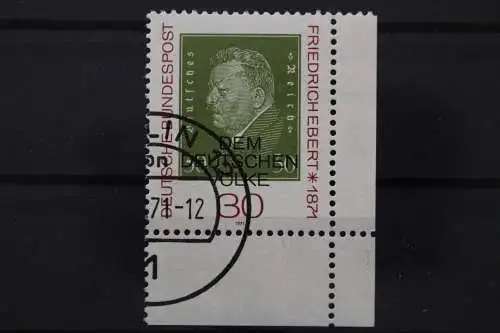 Deutschland (BRD), MiNr. 659, Ecke rechts unten, gestempelt - 646615