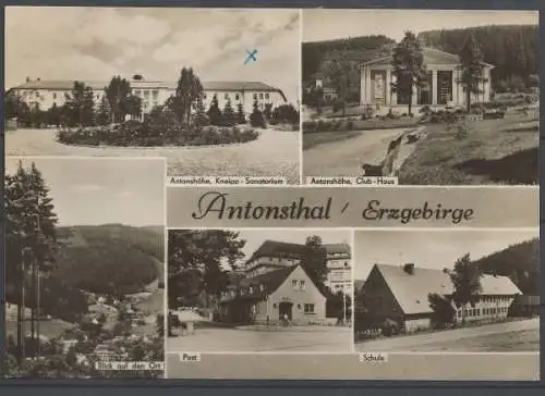 Antonsthal / Erzgebirge, 5 Bilderkarte - 413439