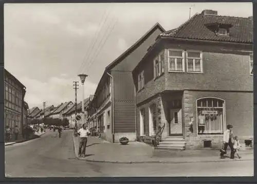 Benneckenstein (Harz), Blick zur Oberstadt - 413435