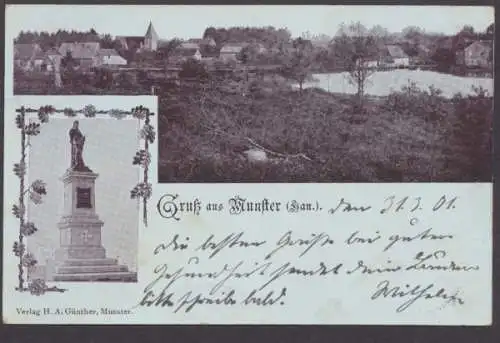 Munster bei Hannover, Ortsansicht, Denkmal - 413529