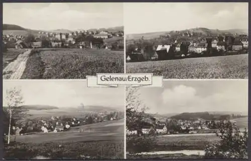 Gelenau/Erzgeb., 4 Bilderkarte - 404140