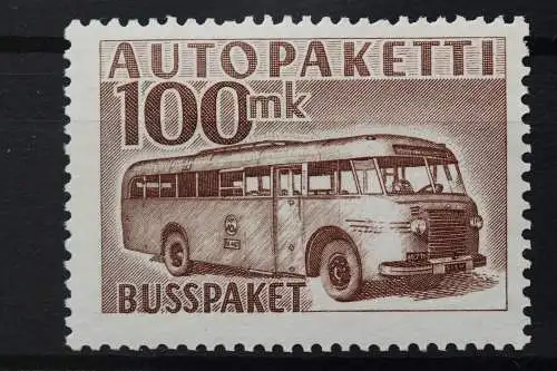 Finnland, Auto Paketmarken, MiNr. 9, postfrisch - 647308