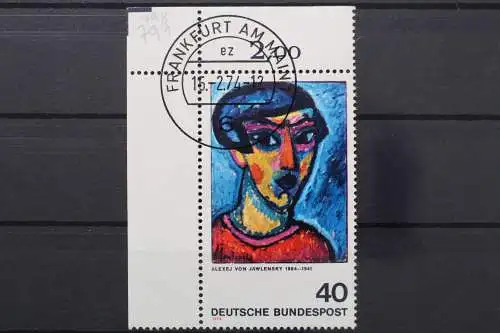 Deutschland (BRD), MiNr. 799, Ecke links oben, EST - 647264